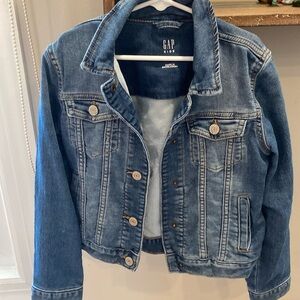 Gap kids size M denim jacket